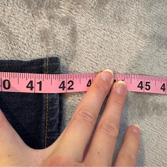 7 For All Mankind Flare & Wide Leg Denim Blue Jeans Wmn’s Sz 28 - Picture 9 of 10